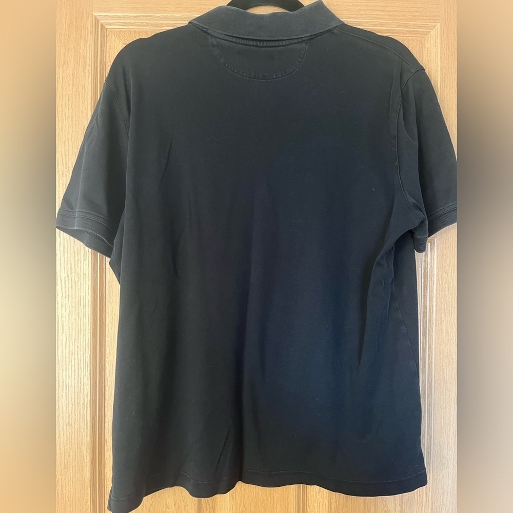 Banana Republic Luxury Touch Black Classic Polo Men’s Large, Preppy Streetwear - Picture 6 of 8
